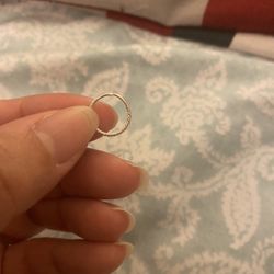 Real Silver Nose Ring 