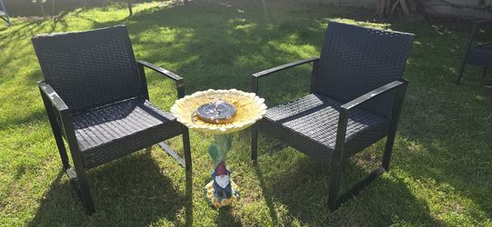 Outdoor Patio Wicker Chairs