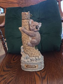 Ski Country Imported Australian Koala Decanter