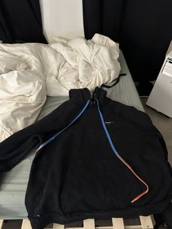 Off white Oversized acrylic arrows hoodie black/yellow %90new