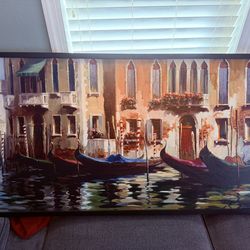 Canvas Painting of Venice Italy
