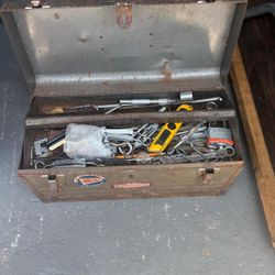 Old tool box , $25