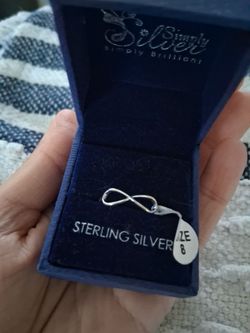 925 Sterling Silver Infinity Ring