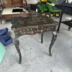 Ornate End Table 