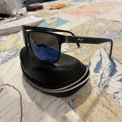 New Maui Jim Blue Hawaii Anemone Dark Gunmetal