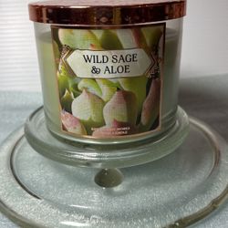 Bath&Body  WildSage&Aloe Candle