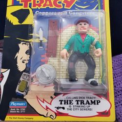 Dick Tracy Steve The Tramp Playmates Action Figure.