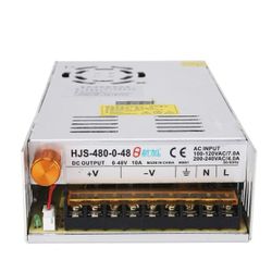 Adjustable DC Power Voltage Converter AC 110V-220V to DC 0-48V 10A Module Switching Power Supply Digital Display 480W Voltage Regulator Transformer Bu