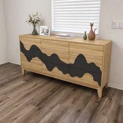 Brand New 63" Modern 9 Drawer Dresser