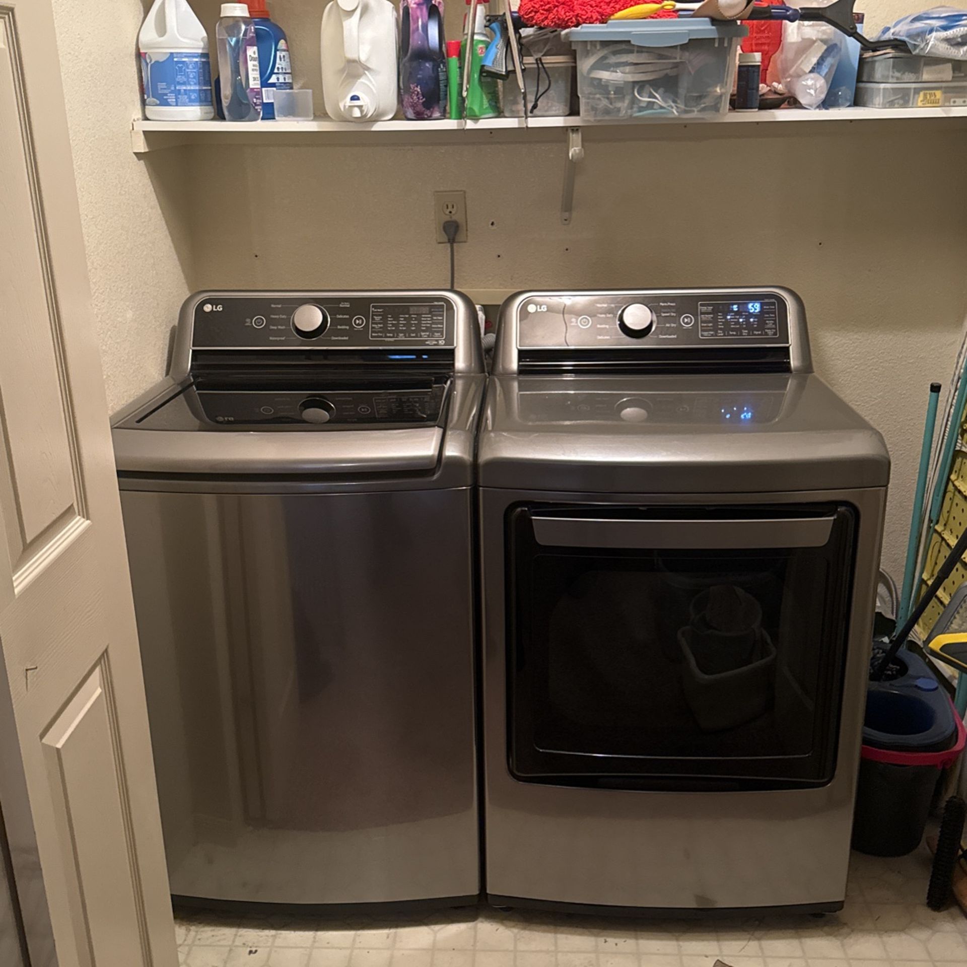 LG Washer And Dryer Extra Capacity