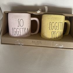 Rae Dunn Easter Mugs