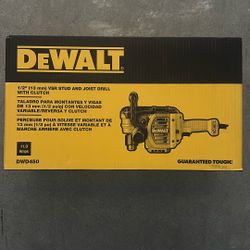 DeWalt 1/2 Inch Stud And Joist Drill DWD450