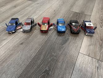 Diecast 1/32 scale Jada Toys Marvel Avengers Set of 6 Brand new ! with tags