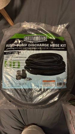 Drummond Sump Pump Discharge Hose Kit