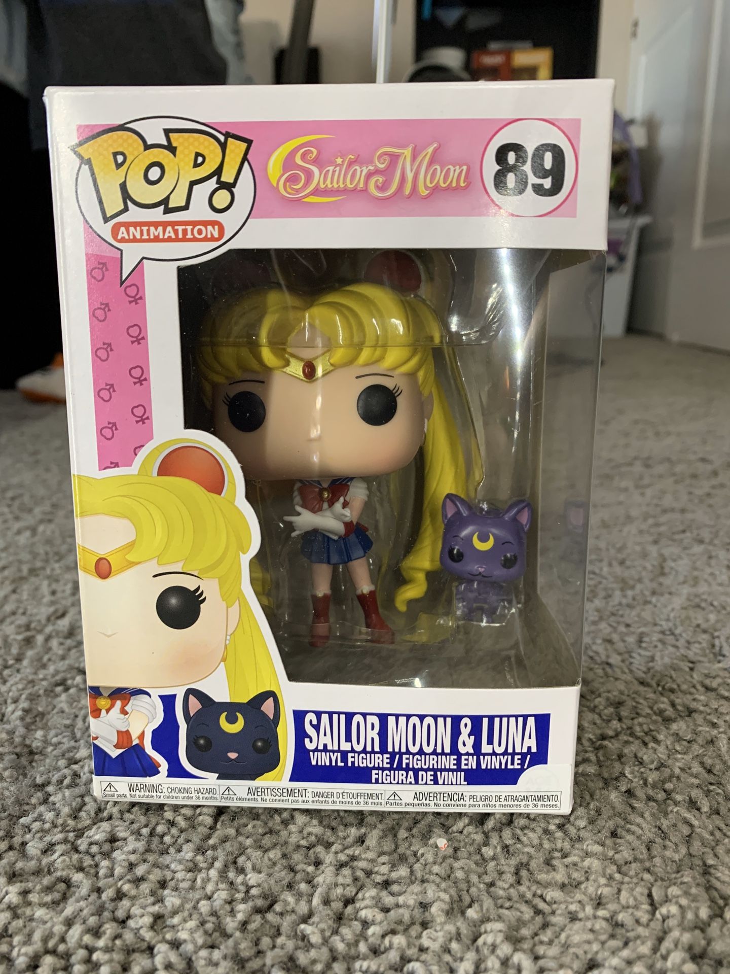 Sailor Moon & Luna Funko POP!