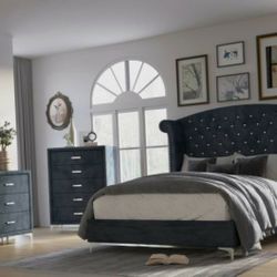 Velvet Complete Bedroom Set