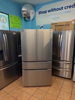 LG 26 Cu. Ft. Smart counter Dpeth Max 4 Door French Door Refrigerator with Full convert drawer
