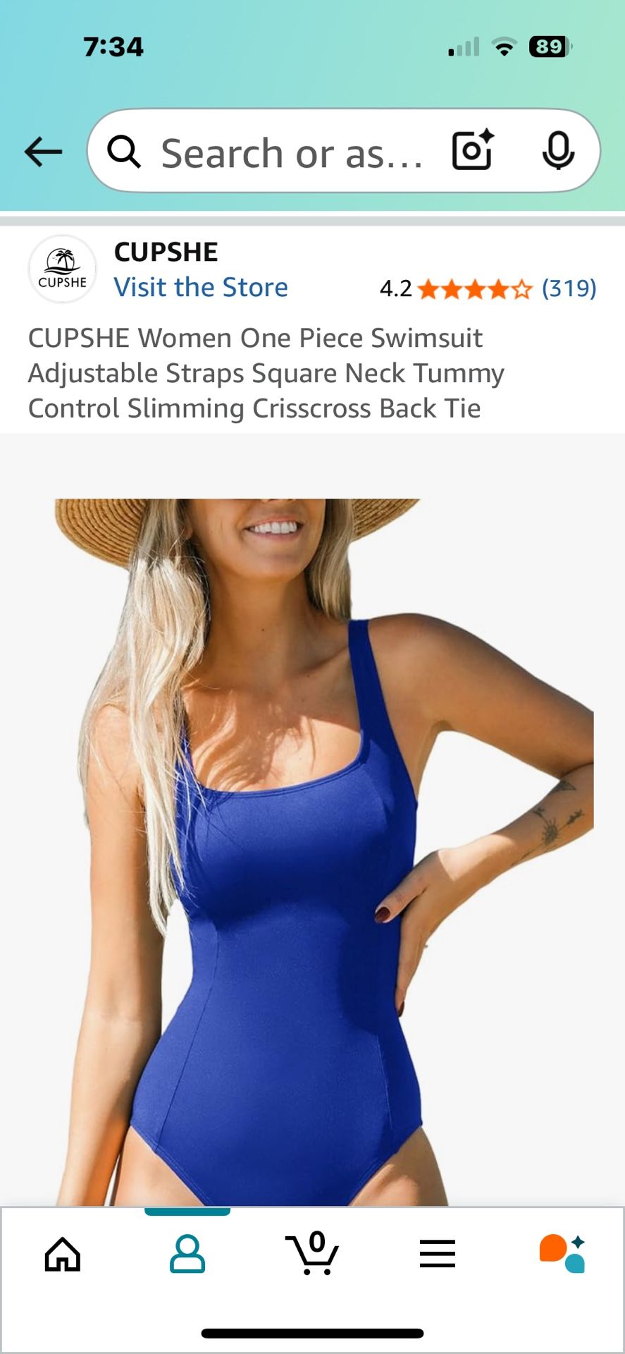 CUPSHE One Piece Swimsuit
