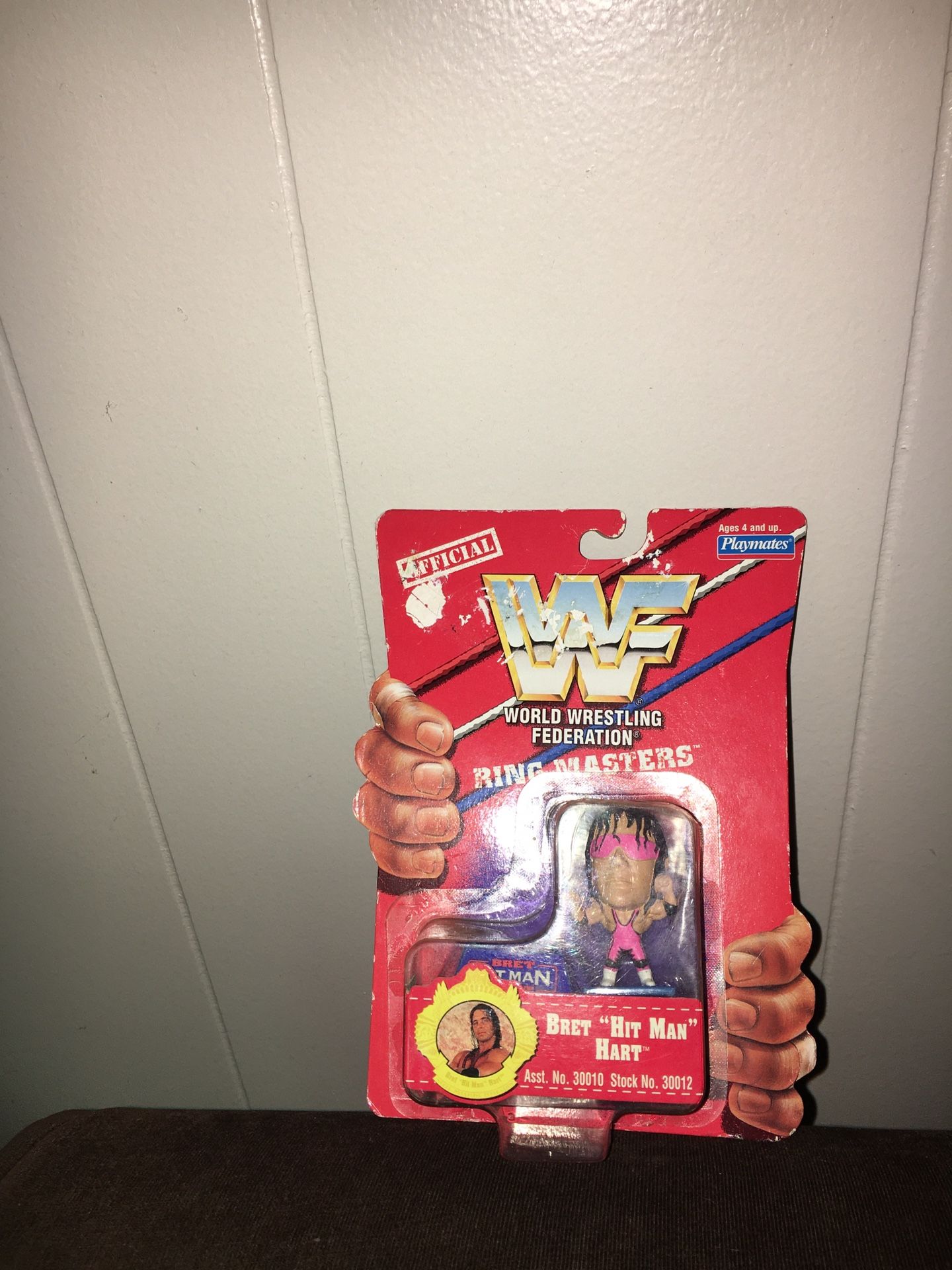 1997 Playmates Toys WWF Ring Masters Bret “Hit Man” Hart
