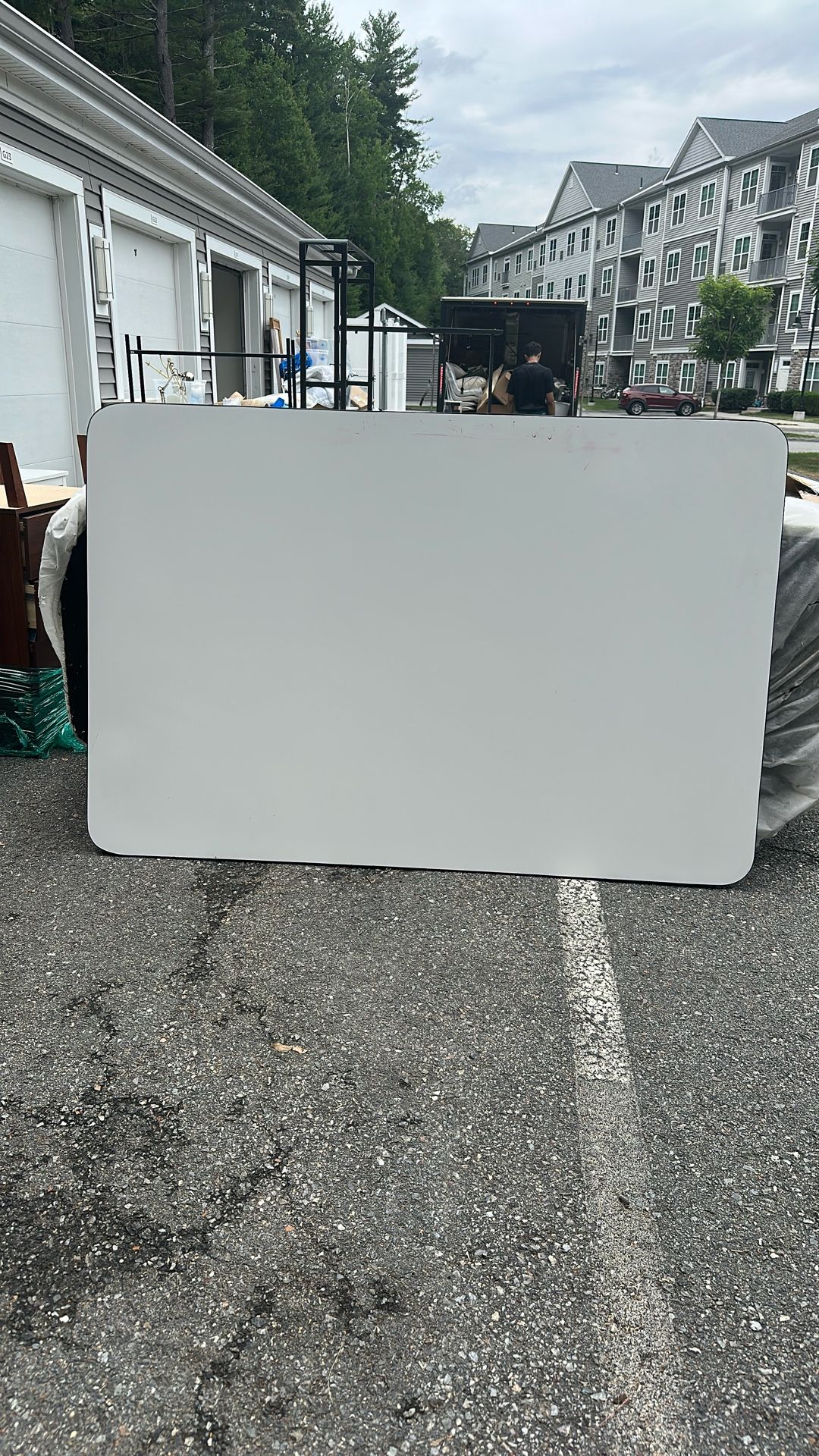 Large Magnetic Whiteboard – Metal Frame – Office or Home