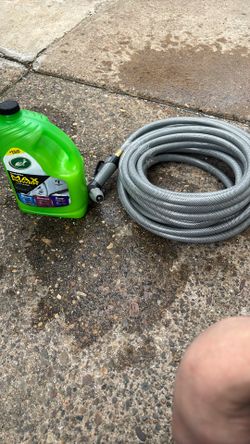 Water Pump For Car Wash N Garden With Max Car wash Detergent  