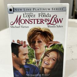 Monster-in-Law DVD - Jennifer Lopez Jane Fonda Comedy