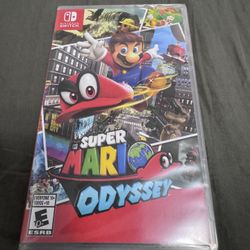 Super Mario Odyssey Switch Brand New