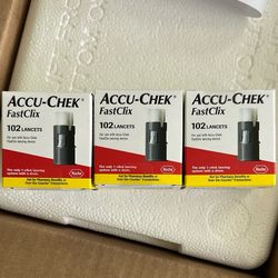 ACCU- CHEK Fast Clix Diabetic Lancets 