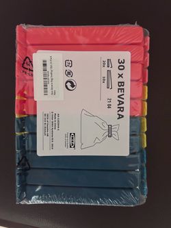 NEW IKEA BEVARA Sealing Clips - 5 Packs Bundle