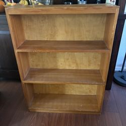 Solid Wood Bookshelve