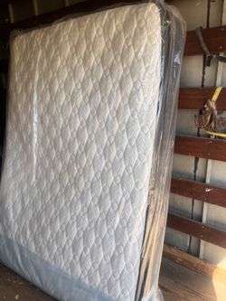 Queen pillow top mattress only