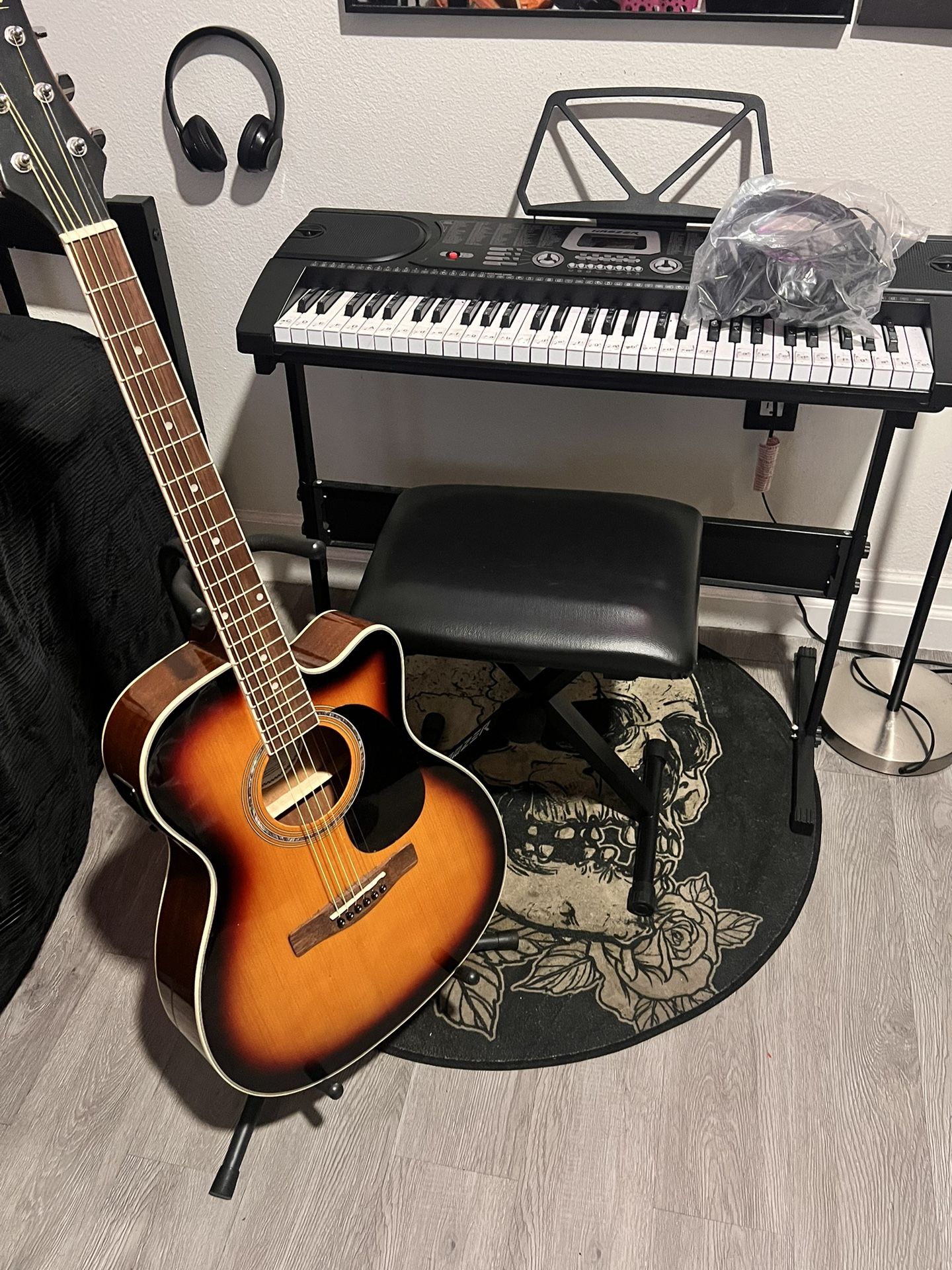 Beautiful Electric Acoustic Guitar (Tuned)