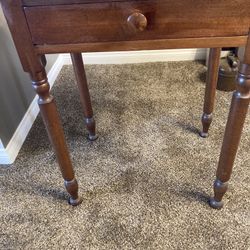 Antique Nightstand Or End Table