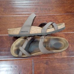 Birkenstock 39 Brown Sandals