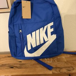 Brand New Nike Royal Blue Backpack – Big Logo