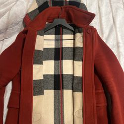 Authentic Burberry Pea Coat And Jean Jacket