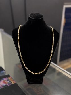 10k Franco Gold Chain 24”