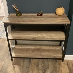 3 Tier Metal Frame Shelves