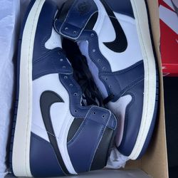 Jordan 1 High Midnight Navy Size 12.5