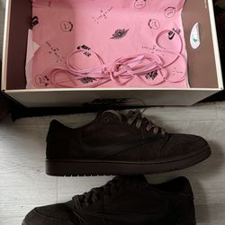 Travis Scott x air Jordan 1 low