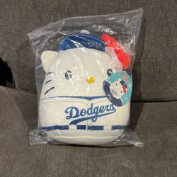 Hello Kitty Dodgers Squishmallows Plush SGA