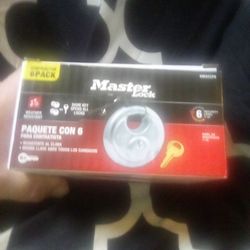 Set Of Master Locks 6 Count