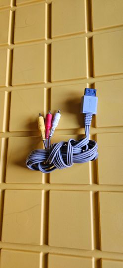 Wii / Wii U  Nintendo Audio Video Cable