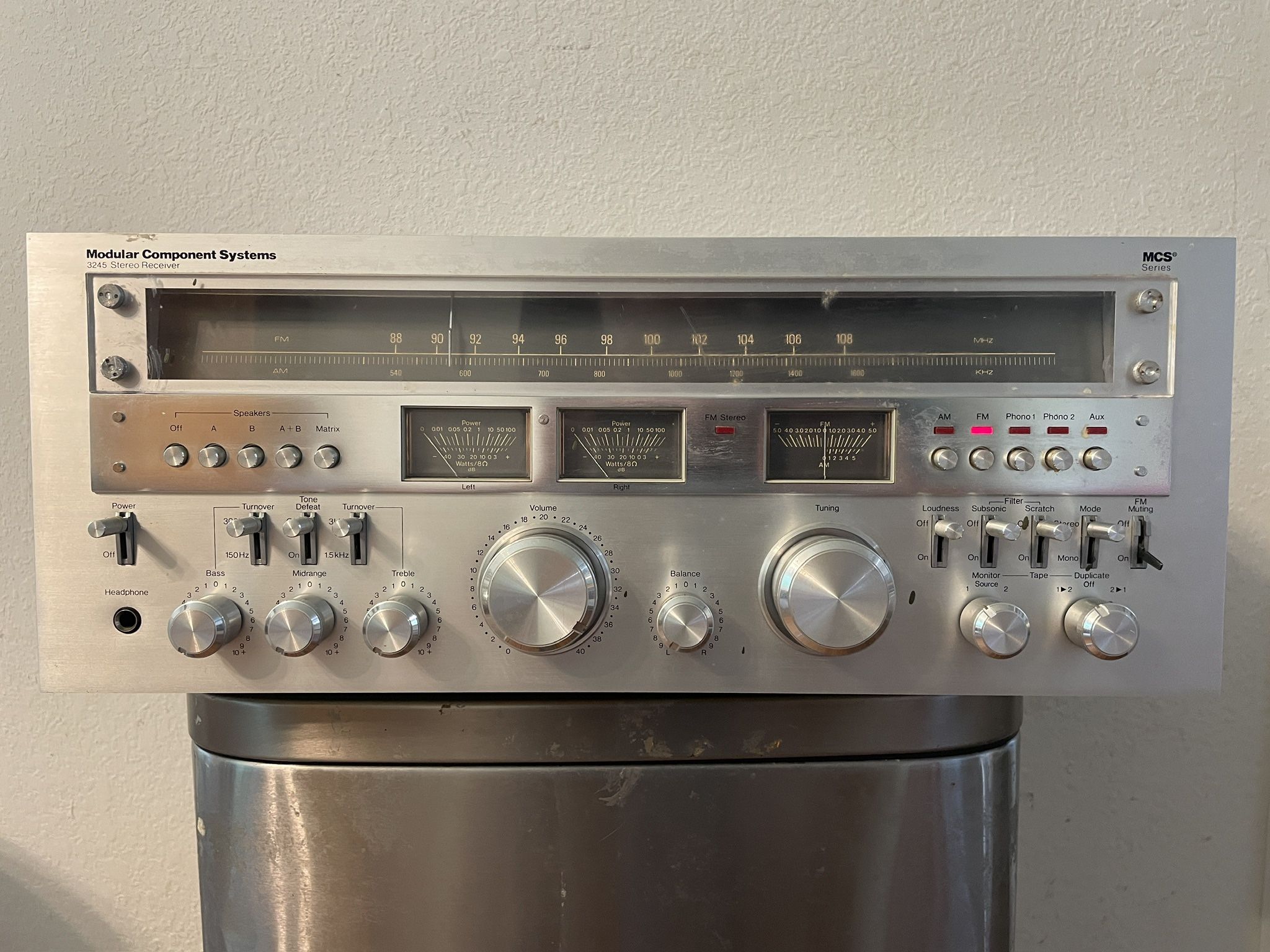 Vintage Mcs Modular control System Receiver