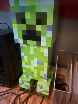 Minecraft Charged Creeper Mini Fridge (2-Foot Tall / 8L)