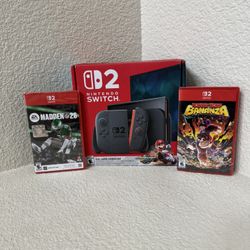 New Nintendo Switch 2 Bundle 