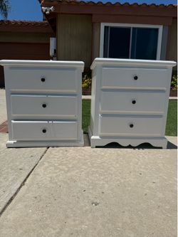 Nightstands $50 for both ( 28” H x 25”W )