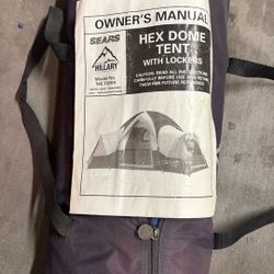 Tent and 2 Sleeping Bags