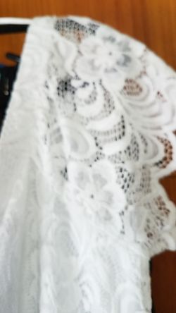 Beautiful Lace Dress size 3x (@20) Strechy material. Fully lined.