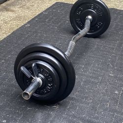 Standard Weights & Bar 1” Hole (PENDING SALE)